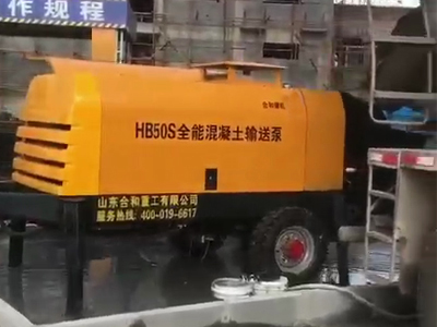 细石混凝土泵堵管的原因